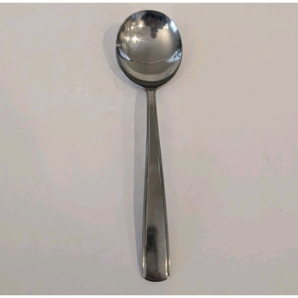 Japan NSCO Stainless Dominion Soup Spoon 6.25" Vintage Flatware Replacement